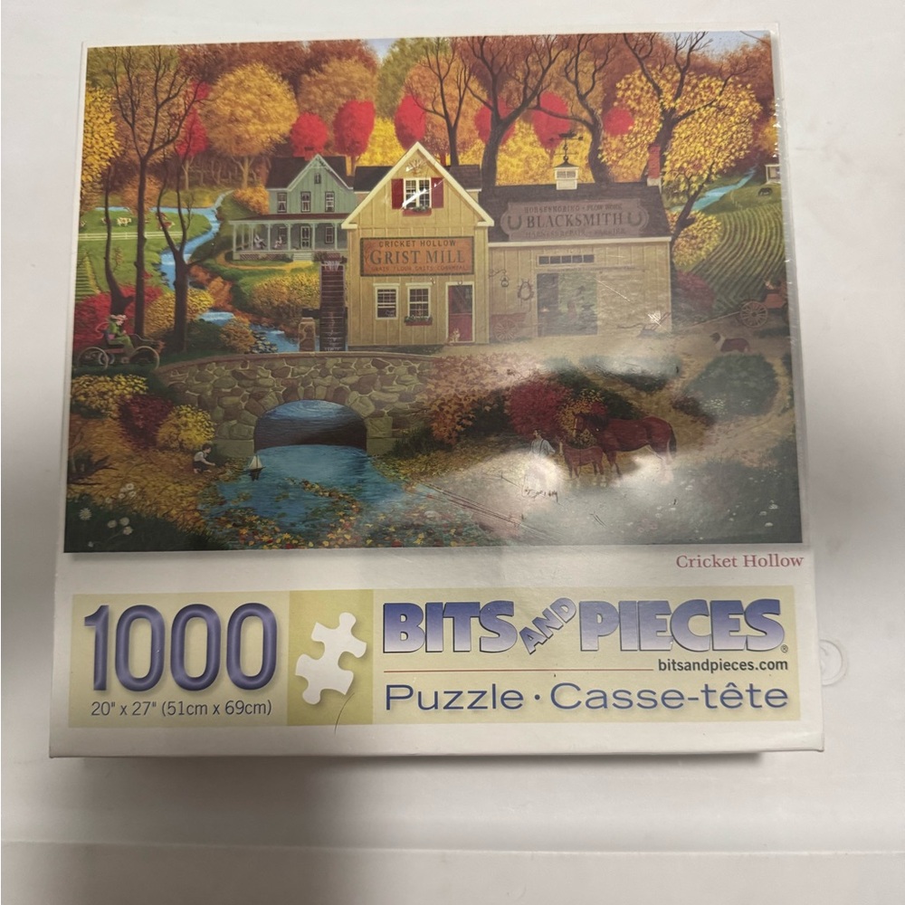 Bits and Pieces 1000 Piece Puzzle lot of 2 new 🆕